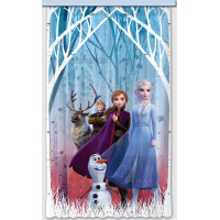 Dětský závěs DISNEY - FROZEN 2 - Elsa s přáteli v podzimním lese - 140x245 cm