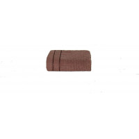 Bavlněný ručník ISABELA - 30x50 cm - 400g/m2 - hnědý