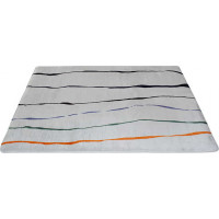 Pěnový koberec EVITA 120x160 cm - světle šedý