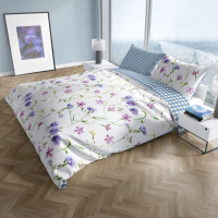 Bavlněné povlečení COTTAGE HOME 006 - 140x200 cm + 70x90 cm