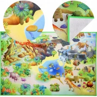 Dětský koberec LITTLE HIPPO - 112x75 cm - Park dinosaurů