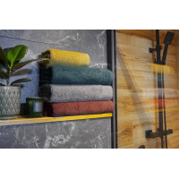 Bavlněný ručník MEL - 70x140 cm - 500g/m2 - zelený