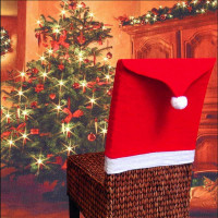 Vánoční návlek na židli SANTA 65x50 cm - červený