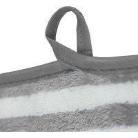 Ručník PURE STRIPES 35x75 cm - šedý