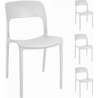 Jídelní židle CONNOR - bílá