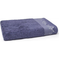 Bavlněný ručník GARDEN - 70x140 cm - 500g/m2 - modrý