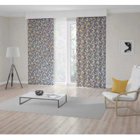 Dekorační závěs s řasící páskou LAMY 135x250 cm - šedý
