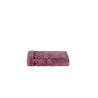Bavlněný ručník AUTUMN IV - 50x90 cm - 500g/m2 - fialový