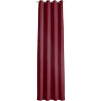 Designový závěs s kroužky PAOLA PREMIUM VELVET 140x260 cm - bordó