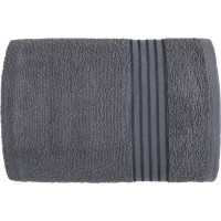 Bavlněný ručník RIDE - 50x90 cm - 400g/m2 - tmavě šedý