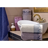 Bavlněný ručník GARDEN - 70x140 cm - 500g/m2 - ecru bílý