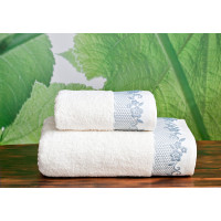 Bavlněný ručník GARDEN - 70x140 cm - 500g/m2 - ecru bílý