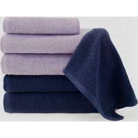 Bavlněný ručník MELA - 30x50 cm - 500g/m2 - fialový