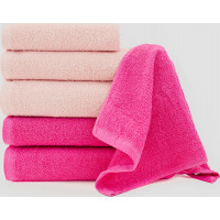 Bavlněný ručník MELA - 50x100 cm - 500g/m2 - růžový