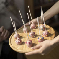 Silikonová forma na pečení cakepops + 20 špejlí
