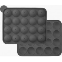 Silikonová forma na pečení cakepops + 20 špejlí