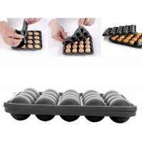 Silikonová forma na pečení cakepops + 20 špejlí