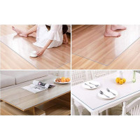 Ochranná podložka pod židli 120 x 90 x 0,7 cm - průhledná