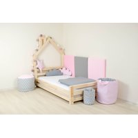 Dětská designová postel DOMEČEK 2 bez šuplíku