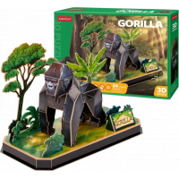 CUBICFUN 3D puzzle Gorila 34 dílků