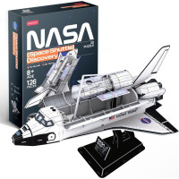 CUBICFUN 3D puzzle NASA: Raketoplán Discovery 126 dílků