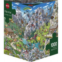 HEYE Puzzle Alpská legrace 1000 dílků