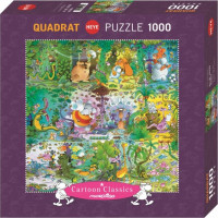 HEYE Čtvercové puzzle Divočina 1000 dílků