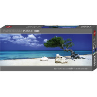 HEYE Panoramatické puzzle Strom Divi Divi (Aruba, Antily) 1000 dílků