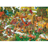 HEYE Puzzle Cartoon Classics: Veselá farma 1000 dílků