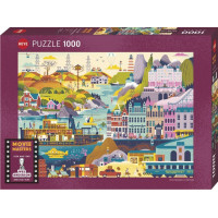 HEYE Puzzle Movie Masters: Filmy Wese Andersona 1000 dílků