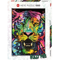 HEYE Puzzle Jolly Pets: Divoký tygr 1000 dílků