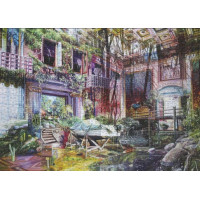 HEYE Puzzle In,Outside: Útěk 1000 dílků