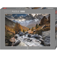 HEYE Puzzle Horský potok, Švýcarsko 1000 dílků
