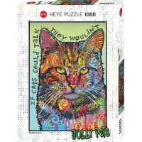 HEYE Puzzle Jolly Pets: Kdyby kočky mohly mluvit 1000 dílků