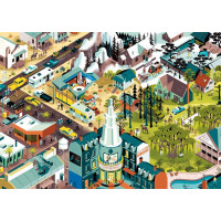 HEYE Puzzle Movie Masters: Filmy Quentina Tarantina 1000 dílků