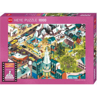 HEYE Puzzle Movie Masters: Filmy Quentina Tarantina 1000 dílků