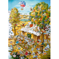 HEYE Puzzle Paradise: V létě 1000 dílků