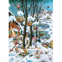 HEYE Puzzle Paradise: V zimě 1000 dílků