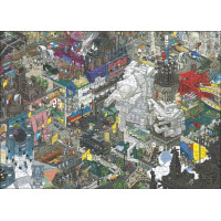 HEYE Puzzle Pixorama: Pařížské pátrání 1000 dílků