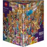 HEYE Puzzle Ples v maskách 1500 dílků