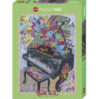 HEYE Puzzle Quilt Art: Klavír 1000 dílků