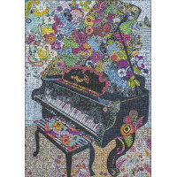 HEYE Puzzle Quilt Art: Klavír 1000 dílků