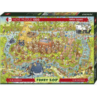 HEYE Puzzle Šílená ZOO: Australská expozice 1000 dílků
