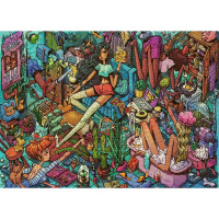 HEYE Puzzle Spolubydlící v domácnosti 1000 dílků