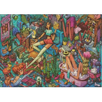 HEYE Puzzle Spolubydlící v domácnosti 1000 dílků