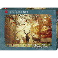 HEYE Puzzle Kouzelné lesy: Jeleni 1000 dílků