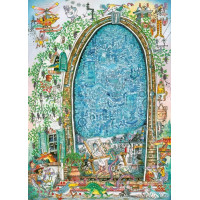 HEYE Puzzle Umělcova mysl 1000 dílků