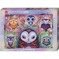 HEYE Puzzle Dreaming: Velká sova 1000 dílků