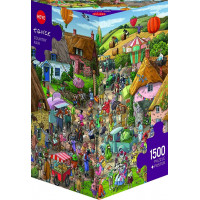 HEYE Puzzle Venkovský jarmark 1500 dílků