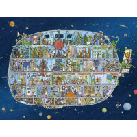 HEYE Puzzle Vesmírná loď 1500 dílků